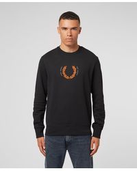 fred perry laurel wreath sweatshirt 