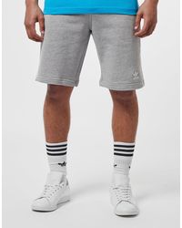 adidas Originals 3-stripes Fleece Shorts - Grey