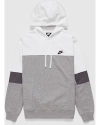 Nike Colour Block Hoodie - Grey