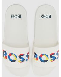 BOSS by HUGO BOSS Sandals, slides and flip flops for Men | Christmas Sale  up to 55% off | Lyst Canada