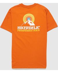 Hikerdelic Prog Rock T-shirt - Orange