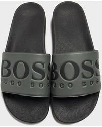 BOSS by HUGO BOSS Slippers for Men | Online Sale up to 53% off | Lyst
