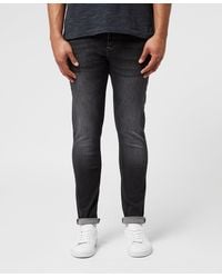 BOSS by HUGO BOSS - Taber Tapered Fit Jeans - Lyst