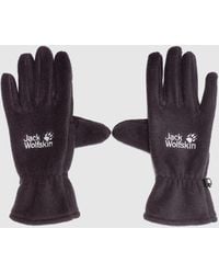 jack wolfskin gloves mens