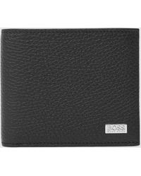 Hugo Boss Mens Roteliebe/_8cc Bi-Fold Wallets 100/% Cow skin Brand New