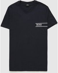 BOSS by HUGO BOSS Chest Logo T-shirt - Blue