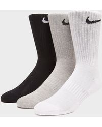 Nike 3-pack Cushioned Crew Socks - White