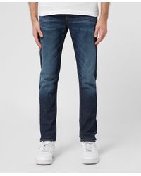 Calvin Klein Slim Fit Tapered Jeans - Blue