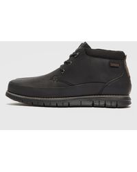 barbour black nelson chukka boot