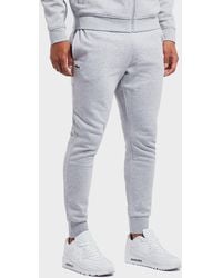 Lacoste Slim Cuffed Fleece Trousers - Grey