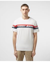 Details about   New Tommy Hilfiger Men's Short Sleeve T-Shirt Green Block Stripe Size S $21.00 