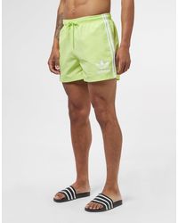 adidas california swim shorts yellow