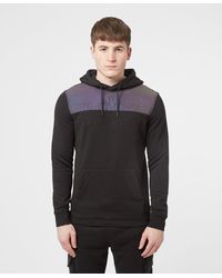 boss panel logo overhead hoodie