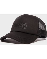 barbour cap black