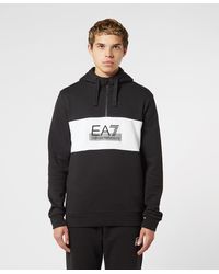 ea7 blue hoodie