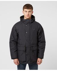 Fred Perry Padded Zip Through Hooded 