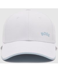 BOSS by HUGO BOSS Bold Logo Cap - White