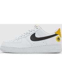 Nike Air Force 1 '07 Lv8 Low-top Leather Sneakers - White