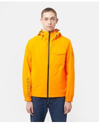 Tommy Hilfiger Technical Hooded Jacket in Orange for Men | Lyst