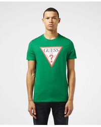 guess t shirt a righe