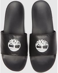 timberland sandals leather slides sport