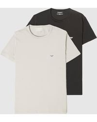 Emporio Armani Short sleeve t-shirts for Men - Up to 62% off at Lyst.com -  Page 7