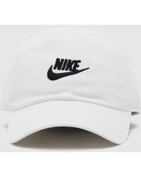 Nike Futura Washed H86 Cap - White