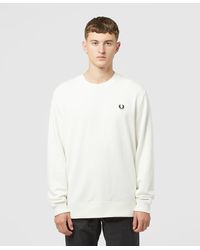 fred perry abstract sweatshirt