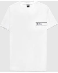 BOSS by HUGO BOSS Bodywear Rn 24 Sustainable Crew Neck T-shirt - White