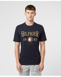 Tommy Hilfiger Cotton Icon T Shirt in Black for Men | Lyst