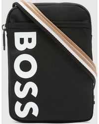 Hugo Boss Pouch Bag black classic style Bags Pouch Bags 
