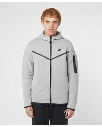 Nike Sportswear Tech Fleece Full-zip Hoodie - Gray