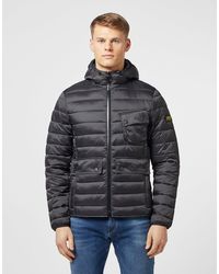 ouston hooded quilted jacket