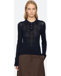 Sea - Jane Polo Sweater - Lyst