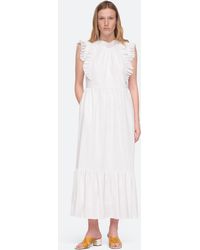 sea bailey broomstick pleated maxi
