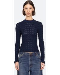 Sea - Ruby L/s Top - Lyst