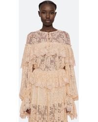 Sea - Sharleen L/s Top - Lyst
