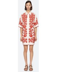 Sea - Liliana Shirt Dress - Lyst