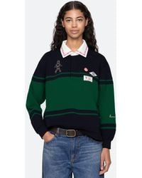 Sea - Carolyn L/s Rugby Shirt - Lyst