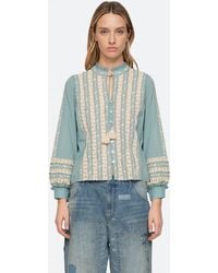 Sea - Kirsten L/s Top - Lyst