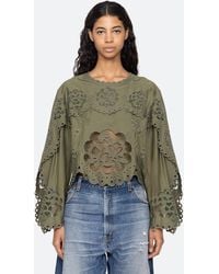 Sea - Gardener L/s Top - Lyst