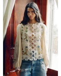 Sea - Adonna L/s Top - Lyst