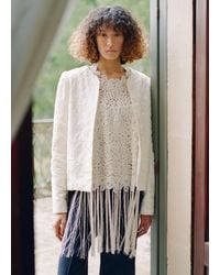 Sea - Alina Emb Jacket - Lyst