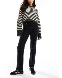 ASOS - High Rise Slim Straight Jean - Lyst