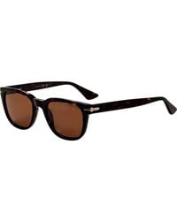 Montblanc - 53 Mm Havana Sunglasses Mb0302S-012 - Lyst