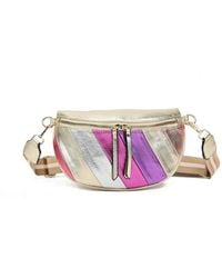 Where's That From - 'Twist' Colourful Cross Body Belt Bag - Lyst