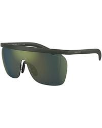 Giorgio Armani - Black Acetate Sunglasses - Lyst
