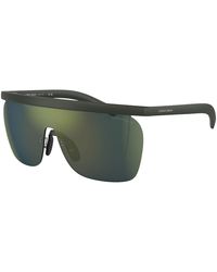 Giorgio Armani - Black Acetate Sunglasses - Lyst
