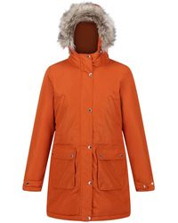 Regatta - Ladies Voltera Heated Waterproof Jacket (Burnt Copper) - Lyst