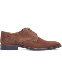 Base London - Eton Derby Shoes Leather - Lyst
